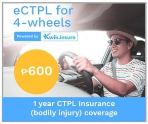 CPTL car insurance 4 wheels Philippines