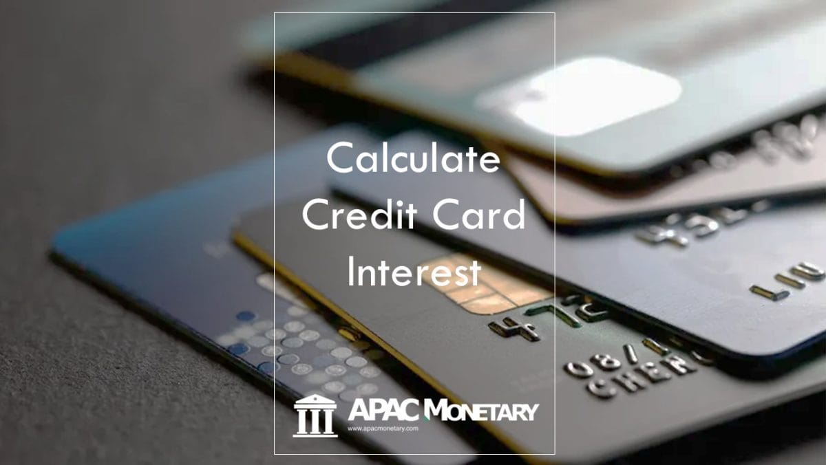 credit cards interest rate calculation