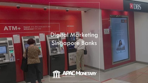 ATM bank machine in Singapore