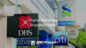 DBS, Citibank, Standard Charter, HSBC bank Singapore