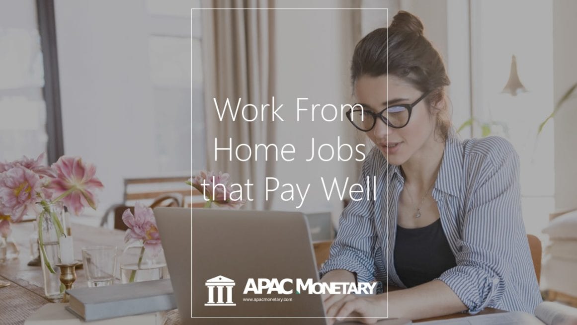 What is the highest paid at home job in Australia and New Zealand?