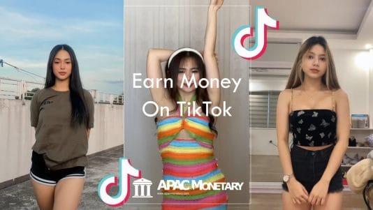 Female TikTokers in the Philippines dancing