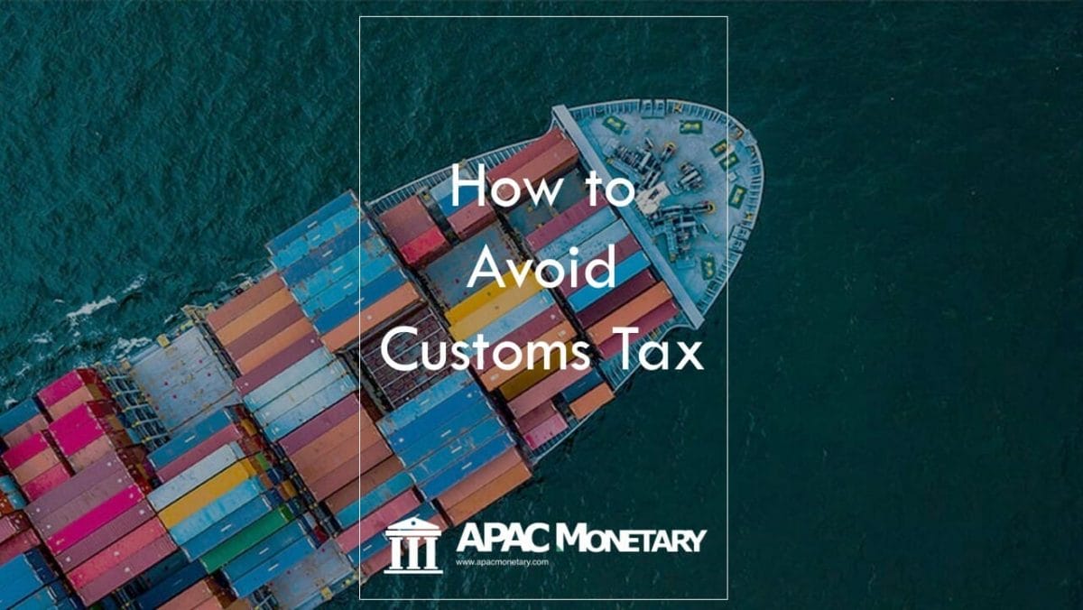 Is there any way to avoid customs fees?