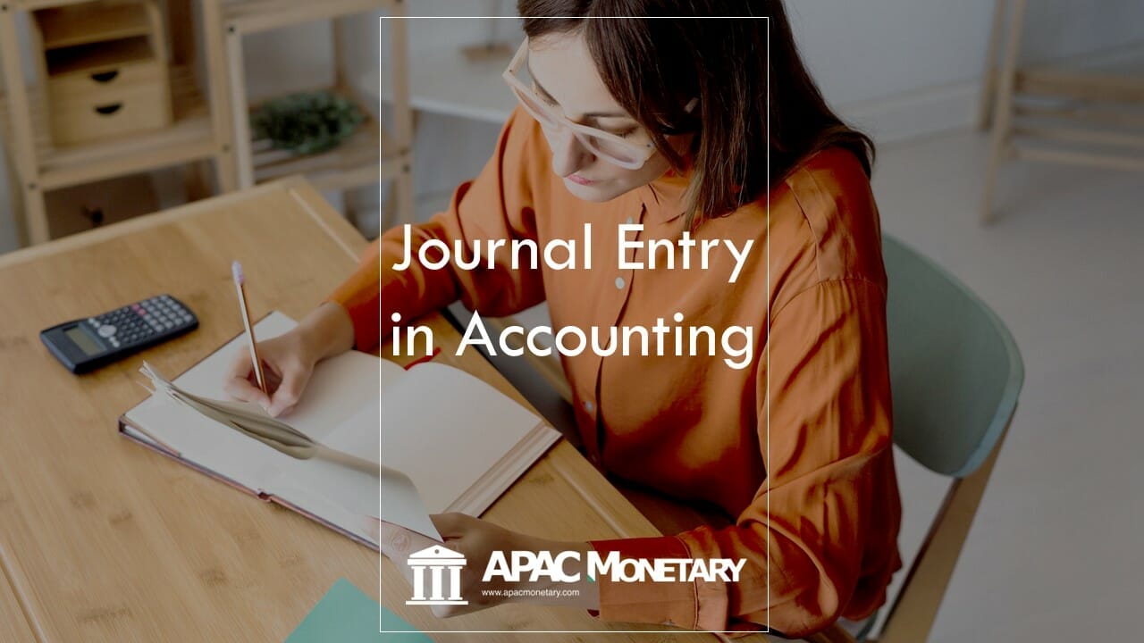 What is journal entry in accounting with example?