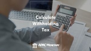 How is withholding tax calculated in the Philippines?