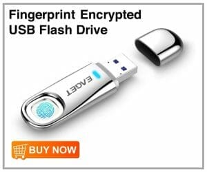 Fingerprint Encrypted USB Flash Drive