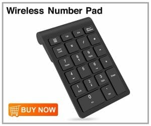 Wireless Number Pad