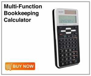 Multi-Function Bookkeeping Calculator