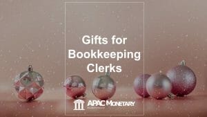 Christmas presents for bank clerks and bookkeepers in the Philippines