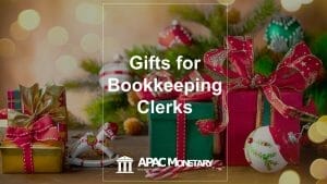 Christmas presents for finance clerks and bookkeepers in the Philippines