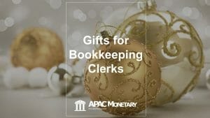 Christmas presents for bank clerks and bookkeepers in the Philippines