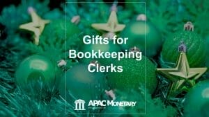 Christmas presents for bank clerks and bookkeepers in the Philippines