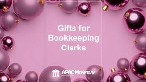 Christmas presents for bank clerks and bookkeepers in the Philippines