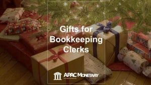 Christmas presents for bank clerks and bookkeepers in the Philippines