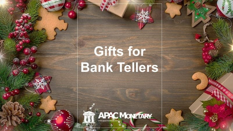 What do you give bank office staff for Christmas?