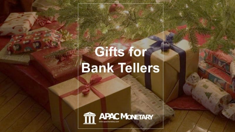 How much should I spend on Christmas gifts for banking employees?