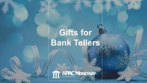 Why do people give bank tellers a Christmas present